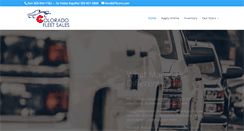 Desktop Screenshot of coloradofleetsales.com